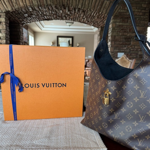 Louis Vuitton Brown Monogram Hobo Bag - Picture 1 of 12